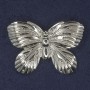 Brooch Butterfly Silver-tone 42x30mm+