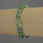 Jade Bead Bracelet, faceted, 12×8mm, diameter ±, length 18cm±, stretch
