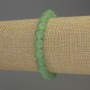 Jade Bracelet Smooth Ball Beads, 8mm diameter ±, 18mm length ±, Stretch