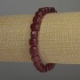 Tourmaline Cube Bracelet, 7x7mm, stretch bracelet, 18 cm