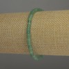 Jade Rondelle Bracelet, diameter 4x2, 5mm±, length 18cm Stretch