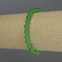 Chrysoprase Bracelet Smooth Beads 6mm +-, Length 18cm Stretch