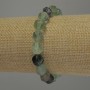 Fluorite Multi-Facet Bracelet, 10x8mm Diamonds, 18cm Stretch