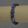 Sodalite Tumbled Bracelet, 6-8×8-10mm, diameter, 18cm± stretch