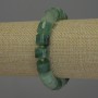Jade Cylinder Beaded Bracelet, diameter 8×11mm ±, 3mm beads ±, length 18cm ±, stretch