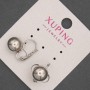Xuping Earrings 10x15mm Rhodium