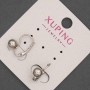 Xuping Rhodium Earrings 6x15mm