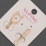 Xuping Earrings, 5mm diameter + -, length 24mm + - 18K Gold Plating
