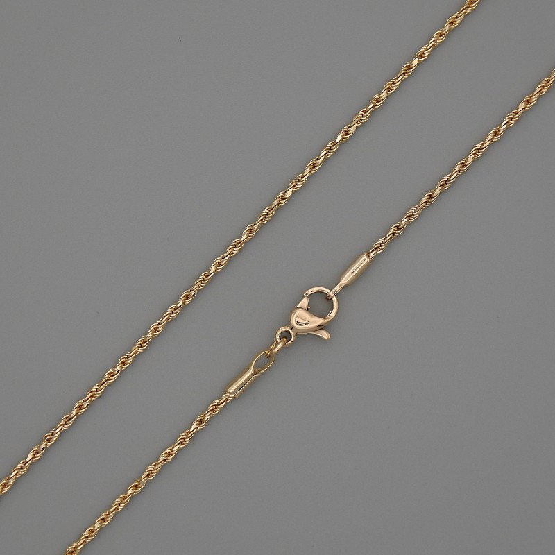 Xuping Chain Gold Plating 18K, thickness 0.5mm±, length 44cm±