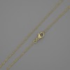 Xuping Chain 18K Gold Plating, 0.5 mm thick, length 56 cm