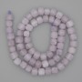 Kunzite Beads on String Granulated Cube, 7x7 mm diameter ±, length 39 cm ±