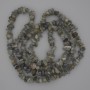 Labradorite Beads Shard Chip, diameter 8×3-5mm±, thread length 80cm±