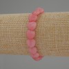 Turmaline heart bracelet, bead diameter 10mm ±, length 18cm ± stretch