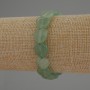 Bracelet Jade Heart, diameter 12mm+-, length 18cm+-, stretch