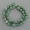 Natural Jade Beads, faceted, diameter 10-12mm, length 39cm