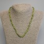 Chrysoprase Bead Necklace, faceted, diameter 5-8×6mm±, length 45cm± with clasp