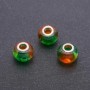 Pandora Bead - plastic, diameter 15x12mm, hole 4.5 mm, packaged 6 pcs