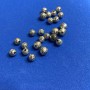 Bead Insertion Findings, 7 mm diameter, inner hole 2 mm, packaged 20 g, approx. 20 pcs