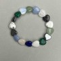 Bracelet Assortment Heart, diameter 12mm+-, length 18mm+- stretch