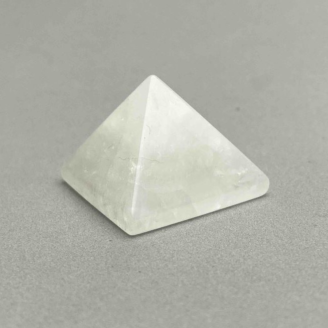Pyramid natural stone souvenir Mountain Crystals 30x30x25mm+