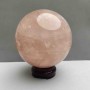  decorative sphere Pink Quartz, diameter 10.6 cm ± weight 1934 g price per piece