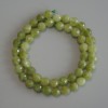Natural Stone Beads Chrysoprase Peridot, Faceted Round Bead, 8mm dia., ~37cm length