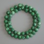 Chrysoprase Beads, Faceted Round 8mm, on Thread, 37cm+