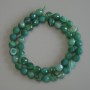 Agate Beads, Faceted Round 8mm+ on Thread, 38cm+ Length