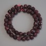 Tourmaline Beads Faceted Cube 9x9mm+- on Thread, Length 37cm+