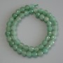 Jade Beads on Thread, Faceted Round 8mm, 38cm Length
