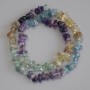 Fluorite Beads on Thread, Chip 6-9×2-4 mm, 40 cm length