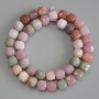 Jadeite Beads Faceted Cube, 9x9mm, necklace length 37cm on a thread