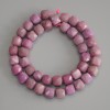 Phosphosiderite Beads Faceted Cube on Thread, diameter 9x9 mm±, length 37 cm±