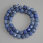 Adventurine Faceted Cube Beads, 9x9 mm, 38 cm long