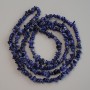 Sodalite Beads Chip, diameter 4-8×3mm+-, length 80cm+- on thread