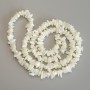 Mother-of-P pearl碎 Beads on Thread 80 cm length (chip)