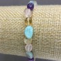 Bracelet Assortment Tumble Beads 7-10×7mm±, length 18cm (stretch)