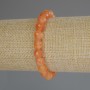 Jade Bead Bracelet - Machan, faceted 8mm beads, 18 cm (stretch)