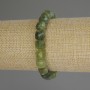 Jadeite Bracelet with Faceted Cubes, 8.5×8.5 mm, diameter 8.5 mm, length 18 cm (stretch)
