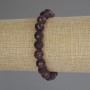 Tourmaline Bead-Style Bracelet, faceted ball, diameter 8mm±, length 18cm (stretch)