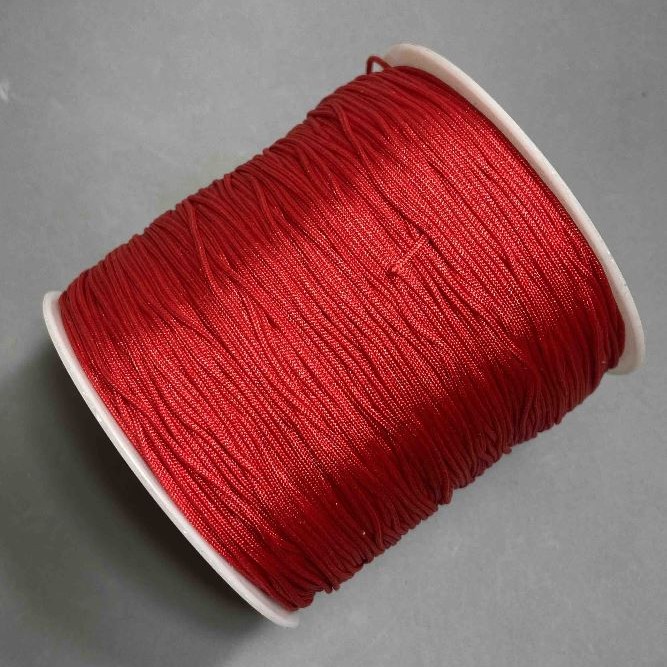 Shamballa Thread Reel Red, 100 m, diameter 0.8 mm