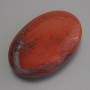 Red Jasper Oval 60×40×20 mm Natural Stone Souvenir