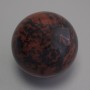 Natural Stone Obsidian Orb Sphere, 30mm diameter