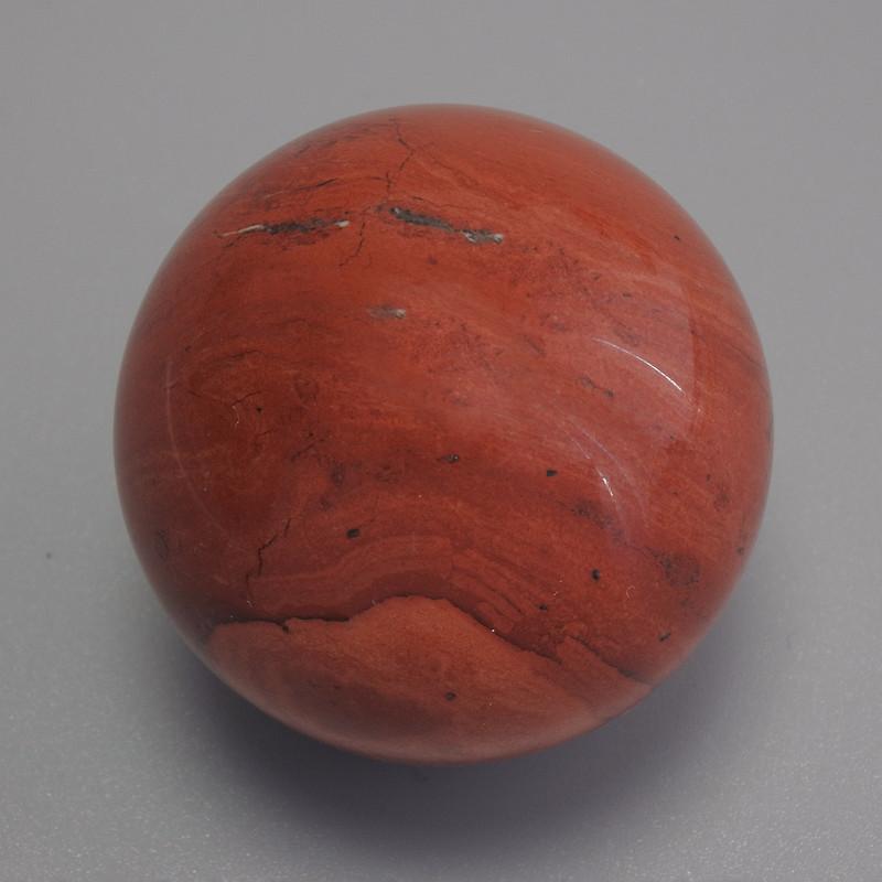 Red Jasper Stone Sphere, 30mm diameter