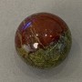 Dragon Blood Jasper Natural Stone Sphere, 30mm diameter