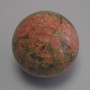 Souvenir gemstone sphere Geolite (Heliotrop) diameter 30mm+