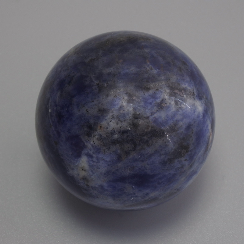 Sodalite Natural Stone Sphere, 30mm diameter+