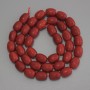 Coral Barilo Beads, 10×8 mm, thread length ~40 cm