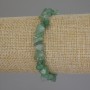 Jade Pebble Bracelet, diameter 5-10×3-6mm, length 18cm (stretch)