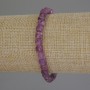 Tourmaline Beaded Cube-Style Bracelet, 5mm +/- Cube Diameter, 18cm Length (Stretch)
